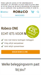Mobile Screenshot of businessdesk.robeco.nl
